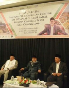 IKPM Gontor Cabang Jambi Gelar Silaturrahim dengan KH. Hasan Abdullah Sahal